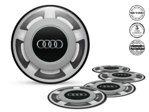 Audi Felgenaufkleber Auto Stilvolles gewölbtes Design